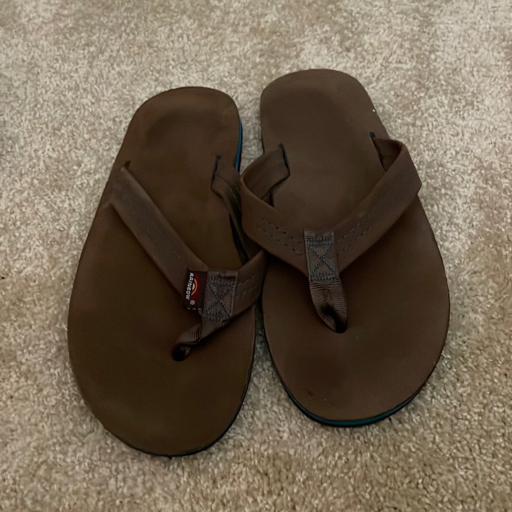 Rainbow Flip flops